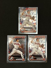 Allan Winans (3) 2024 Topps Chrome Base #249  Atlanta Braves