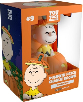 Youtooz Peanuts Vinyl Figur Pumpkin Patch Charlie Brown 12 cm #9 Neu/OVP