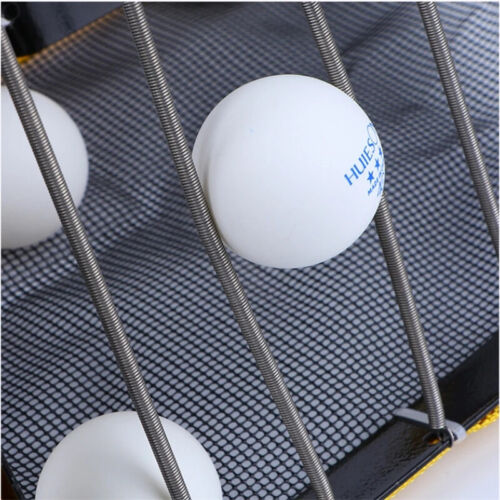 Secchio raccogli palline da ping pong quadrato con fondo a molla sostituibile palline da tennis - Foto 5 di 6