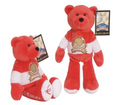 EURO COIN BEAR Plush 9" Collectible Bear 'Austria' by Limited Treasures A1 