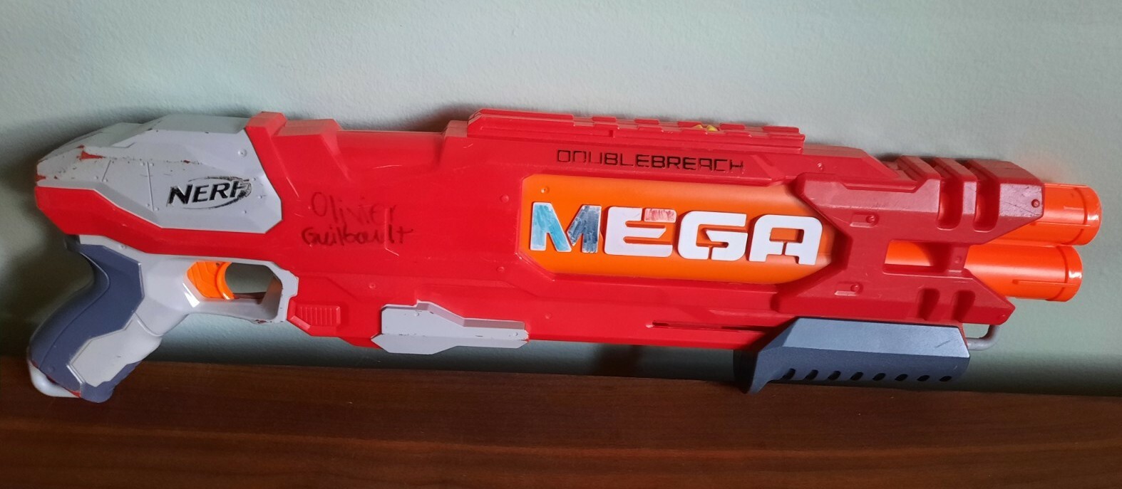 NERF mega Blaster Doublebreach