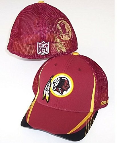 Reebok Washington Redskins Burner Flex Fit Size Small/Medium Hat Cap