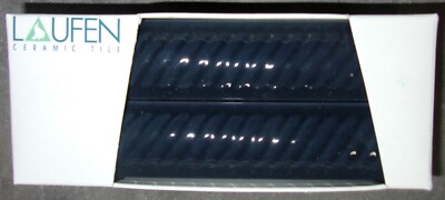 Laufen Sapphire Blue Rope Tile Trim 1 1/4