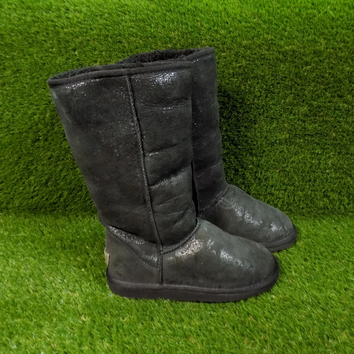 Ugg Tall Baroque Boots Size US W7 UK 5.5 eBay