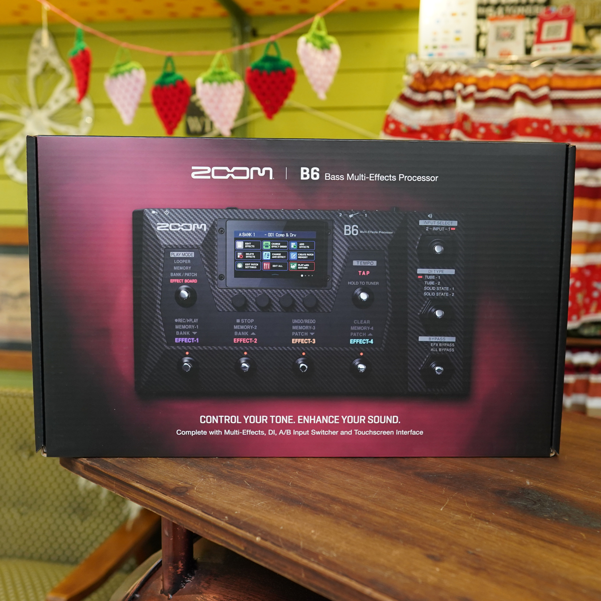 ZOOM B6 Base Multi Effects Processor Pedal Brand New | eBay