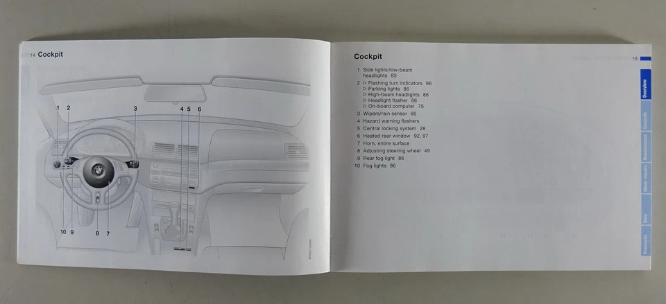 Armatoriale Manuale + Wallet BMW 3-Series Coupé E46 318Ci - 330Cd Da 02/2005 - Immagine 2 di 2