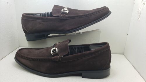 Stacy Adams Men's Gulliver Bit Loafers Brown Suede Size:13m - Picture 3 of 12