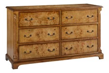 Walnut Chest of Drawers | Low Wide Chest of Drawers | Hampton Range NEW CHTW003