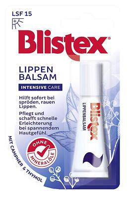 2x Blistex Lippenbalsam Intensive Care Campher Thymol 6ml