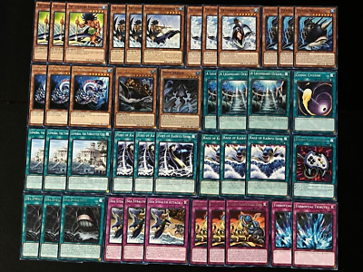 YUGIOH LEGENDARY FISHERMAN DECK- MEGA FORTRESS- KRAKEN- WATER- FISH- SEA  STEALTH | eBay