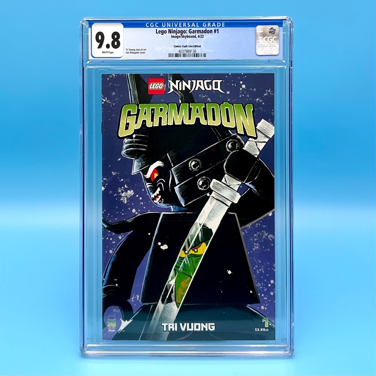 LEGO Ninjago: Garmadon #1 Sao Menguito Variant CGC 9.8 Image