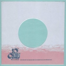 20TH CENTURY pink  grey REPRODUCTION RECORD COMPANY SLEEVES - pack of 10 