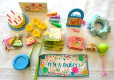 1986 HASBRO MY LITTLE PONY BIRTHDAY PARTY GIFT PACK PLAYSET