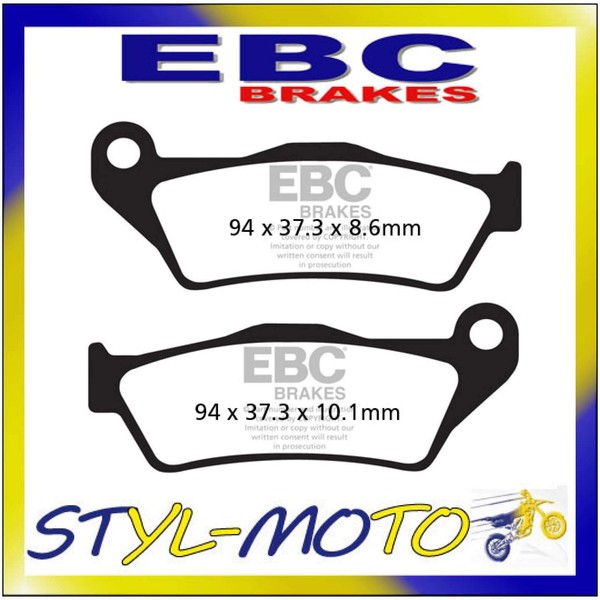 FA363 BeläGe Organisch Aramid Hinten EBC BMW K 1300 R 2007-2008-image