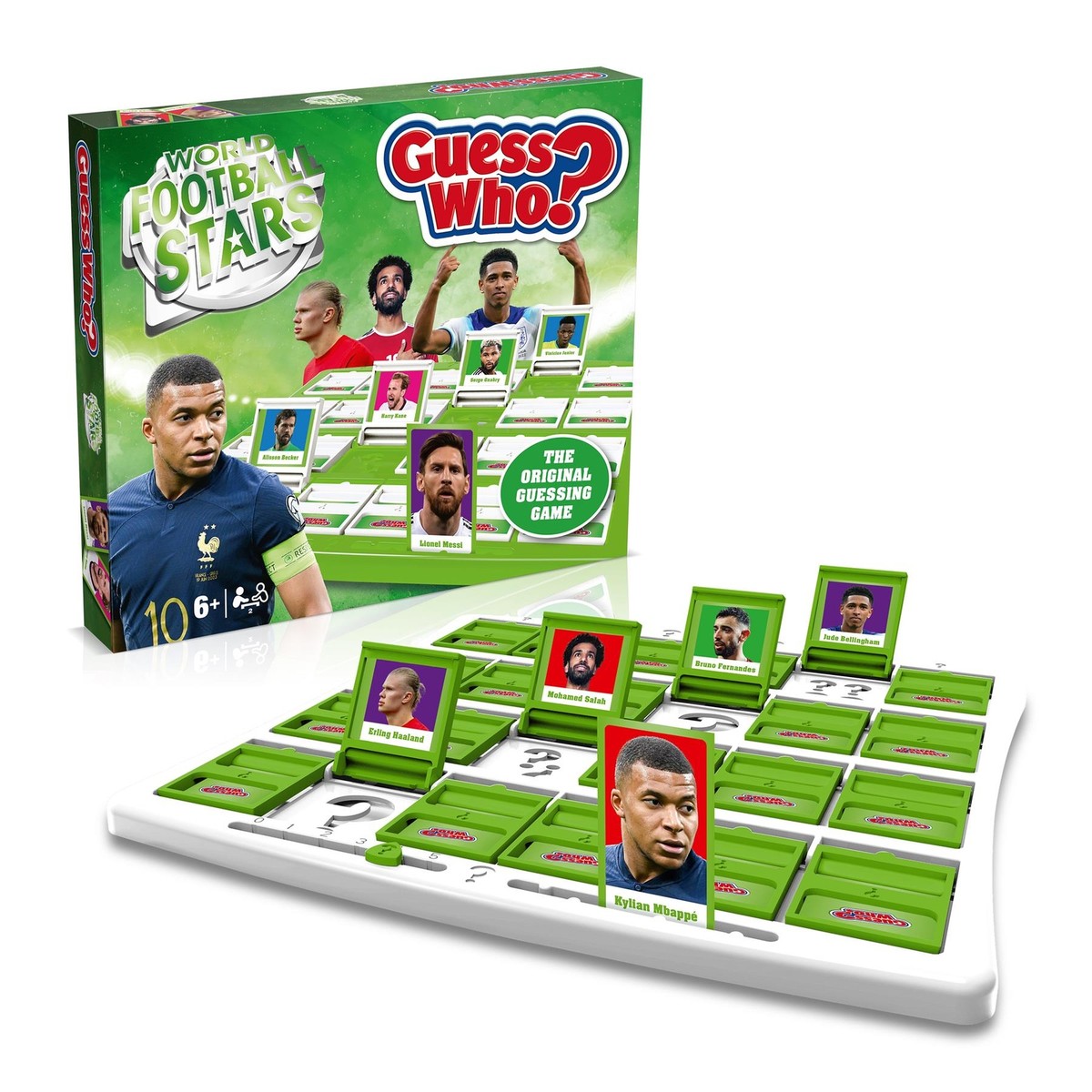 Guess Who World Football Stars Green Guessing Game UK