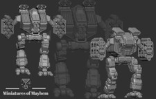 Demiurge "Cousin Eddie" - Alternate Battletech Mechwarrior Miniatures