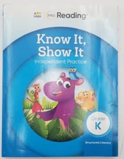 HMH into Reading Know It, Show It Independent Practice Grade K