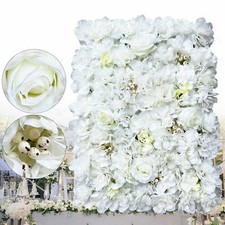 12 Artificial Flower Wall Panel Wedding Backdrop Event Party Flower Wall Panel