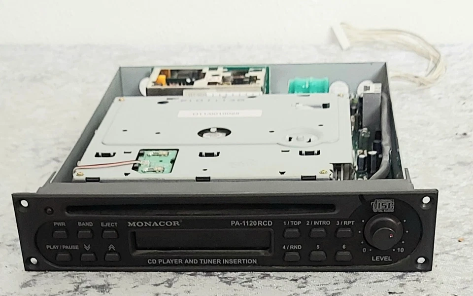 Monacor PA-120 RCD - CD PLAYER & TUNER Einschub