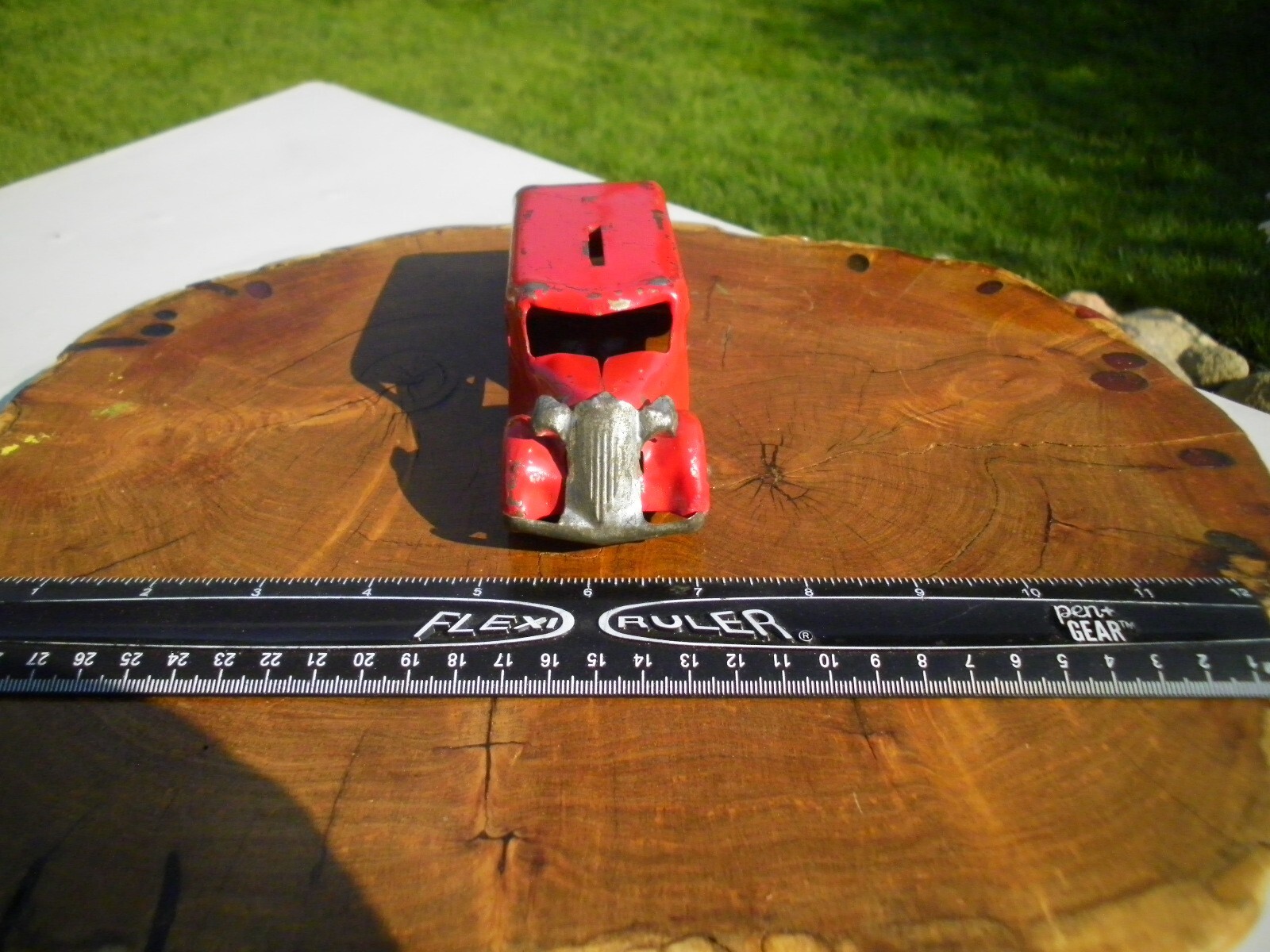 Vintage 1930s Marx / Wyandotte Pressed Steel Armored Bank Toy Truck eBay