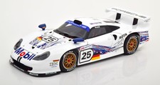 Porsche 911 996 GT1 #25 Le Mans 1997 Stuck Boutsen Wolleck Autoart 89772 1/18