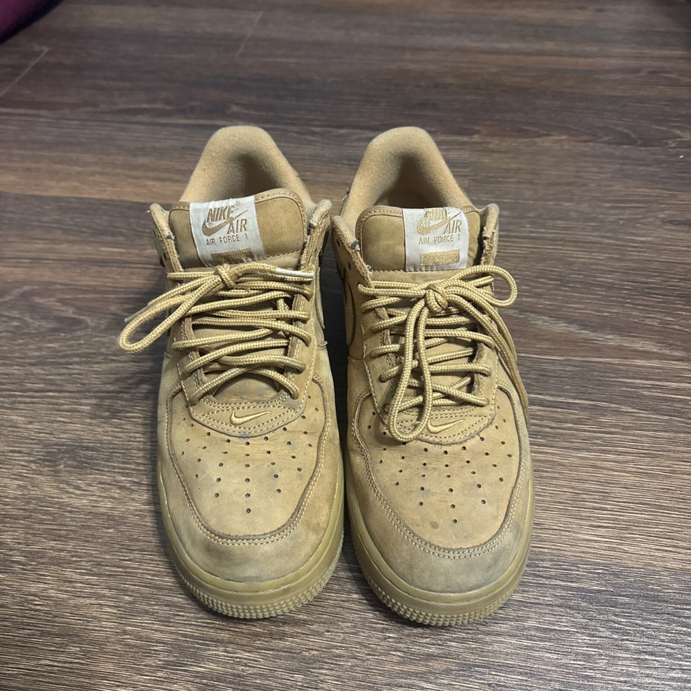 Size 10 - Nike Air Force 1 Low SP x Supreme Wheat 2021 - DN1555-200