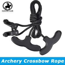 1x Crossbow Cocking Device Double Handle Crossbows Rope Cocking String Aid Tool