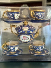 Miniature Tea Set Ornaments 5 Piece Set Blue The Metropolitan Museum of Art