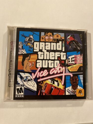 Grand Theft Auto: Vice City Jewel Case (PC, 2004) jeu vidéo testé fonctionne très bien - Photo 1/24