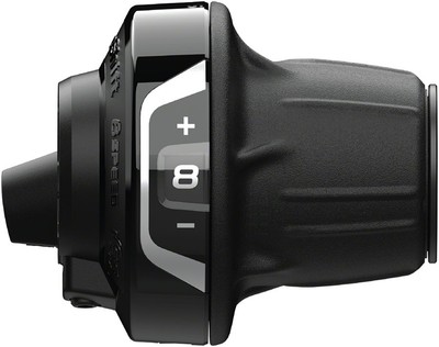 Shimano Revoshift SL-RV400-8R Twist Shifter - Right, 8-Speed, with Optical Gear