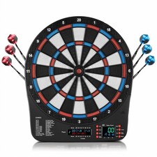 Electronic Dart Board, Digital Dartboard Soft Tip, 32 Games and 359 Variants ...