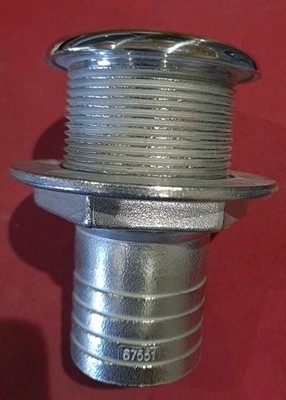 Attwood Marine Stainless Steel Thru-Hull Fitting 1.5'' P#  67551