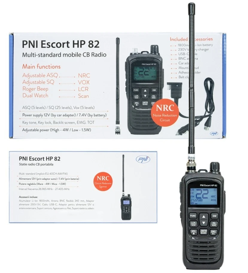 PNI Escort HP 82 CB-Funk PNI-HP82
