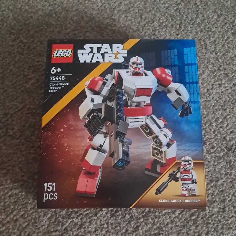 🌟 LEGO Star Wars Clone Shock Trooper Mech 75448 Brand New In Sealed Box