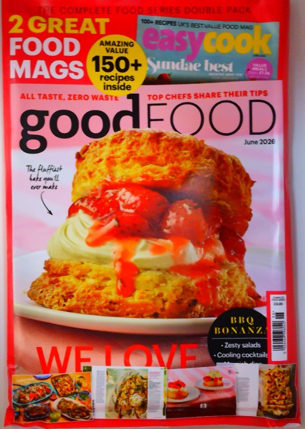 Complete Food Series Good Food & Easy Cook magazine June 2026 BBQ Bonanza