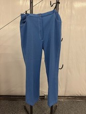 Vintage Sears Perma-Prest Blue Trousers - 36 32 - Made in Taiwan - 1970s Style