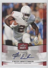 2012 Leaf Draft Auto Red Fozzy Whittaker #FW1 Auto fm0
