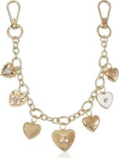 Purse Chain Charm, Gold Bag Charm for , Heart Gold Charms for Handbags/Tote B...