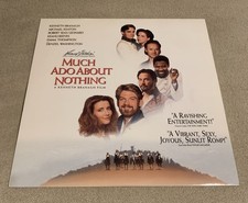 Much Ado About Nothing Laserdisc Kenneth Branagh Michael Keaton Denzel Keanu