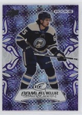 2024-25 Upper Deck Ice Rookies Purple Luca Del Bel Belluz #107 0q3
