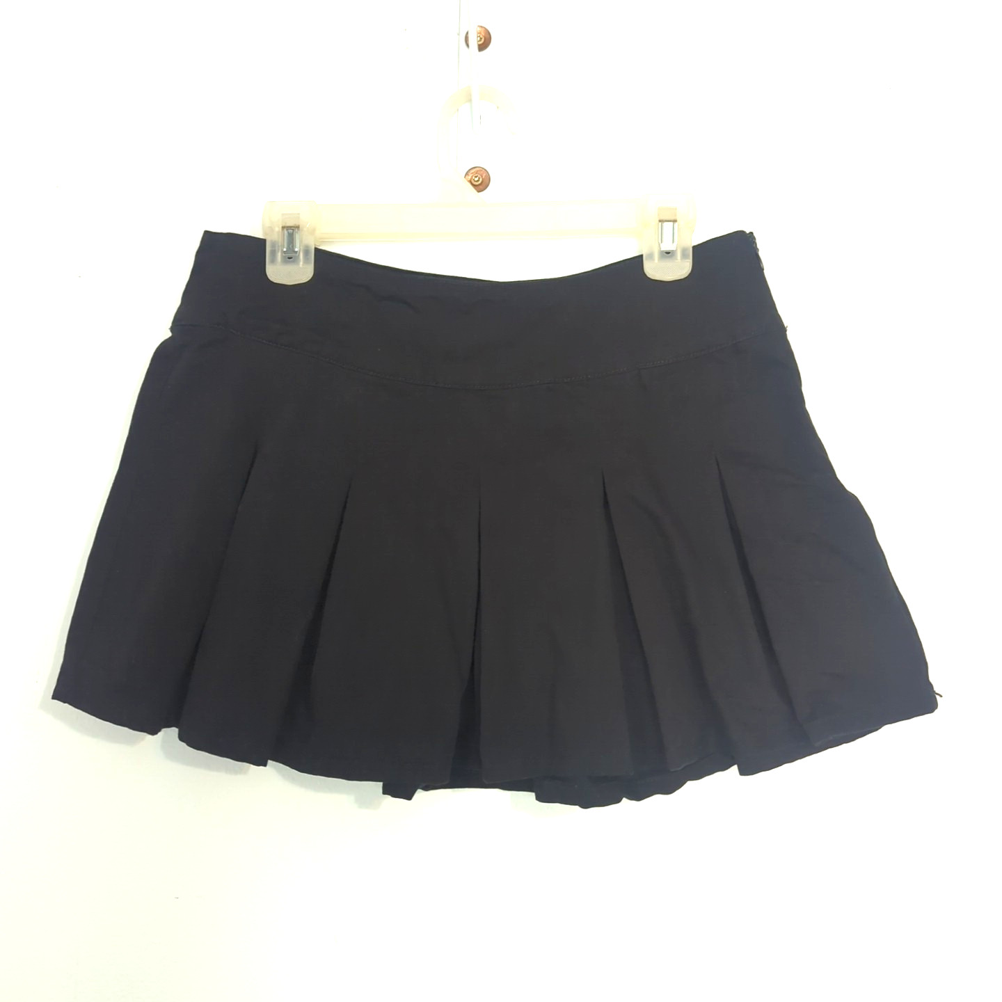 Forever 21 Large Pleated Skirt Micro Dark Academia Grunge Y2k Goth Mini