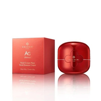 COCOCHI Cosme AG Ultimate Facial Cream Mask 90g + Facial Essence Cream 20g 