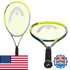 Head Tour Pro Tennis Racket - Pre-Strung Light Balance 27 Inch Racquet - 4 3/8