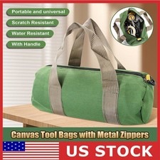 New Heavy Duty Tool Bag w/ Zipper Muti-Purpose Storage Large Capacity Waterproof
