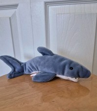Ty Beanie Baby Vintage 1996 Crunch The Shark MWMTs