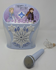Disney Frozen 2 Karaoke Machine Bluetooth LED Light Show Mic eKids EZ Link