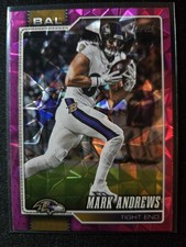 2026 Topps Flagship Football Mark Andrews #15 Pink Diamante Baltimore Ravens
