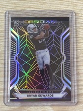2020 PANINI OBSIDIAN BRYAN EDWARDS RC ROOKIE CARD /100