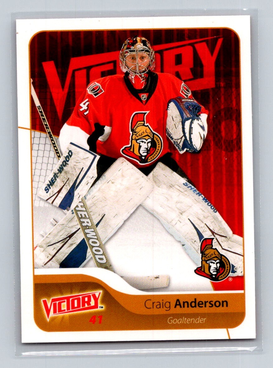 2011-12 Upper Deck Victory #129 Craig Anderson Ottawa Senators