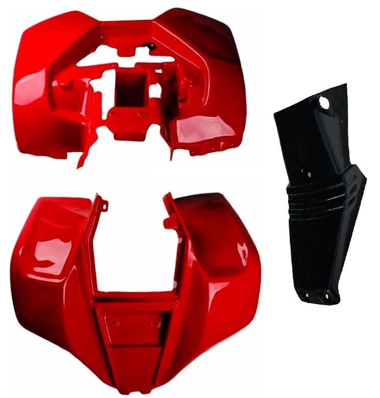 Suzuki LT80 & Kawasaki KFX80 Plastic Fairing Front & Rear Fender